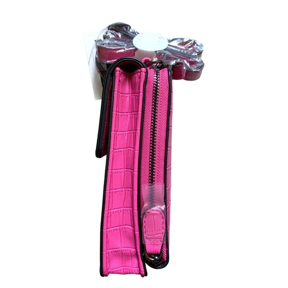 INC International Concepts Mini Cross Body Bag Fanny Hot Pink - Picture 4 of 7